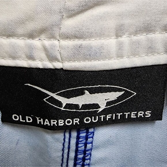 OHO Gear Fishing Boardshorts Mens 36 Blue Shark Outdoor Performance Pockets New - Picture 9 of 14